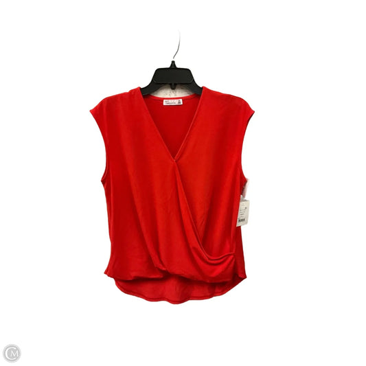 Top Sleeveless By 89th And Madison In Red, Size: M