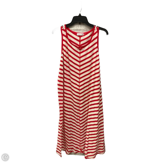 Dress Casual Maxi By 89th And Madison In Red & White, Size: M