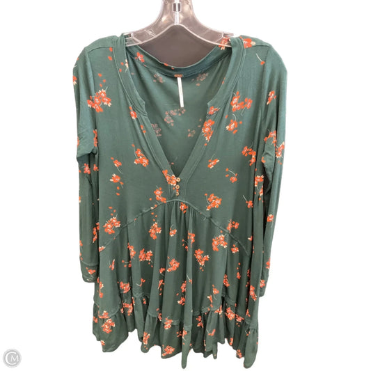 Top Long Sleeve By Free People In Grey, Size: Xs