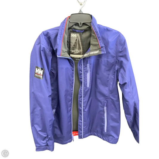 Coat Puffer & Quilted By Helly Hansen In Blue, Size: Xl