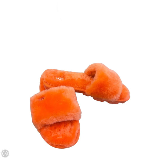 Shoes Designer By Ugg In Orange, Size: 7