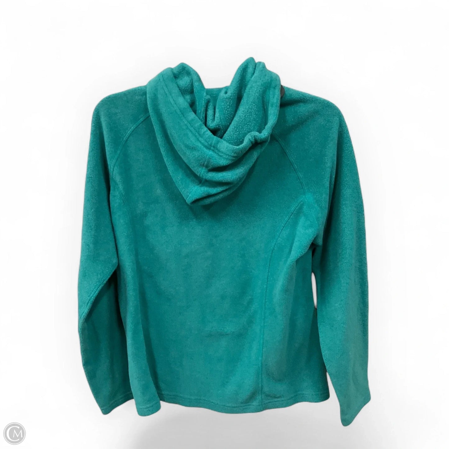 Athletic Jacket By The North Face In Teal, Size: M