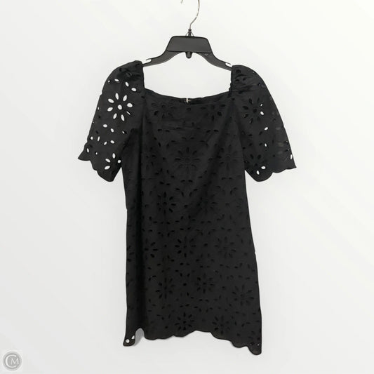 Dress Casual Midi By Ann Taylor In Black, Size: M