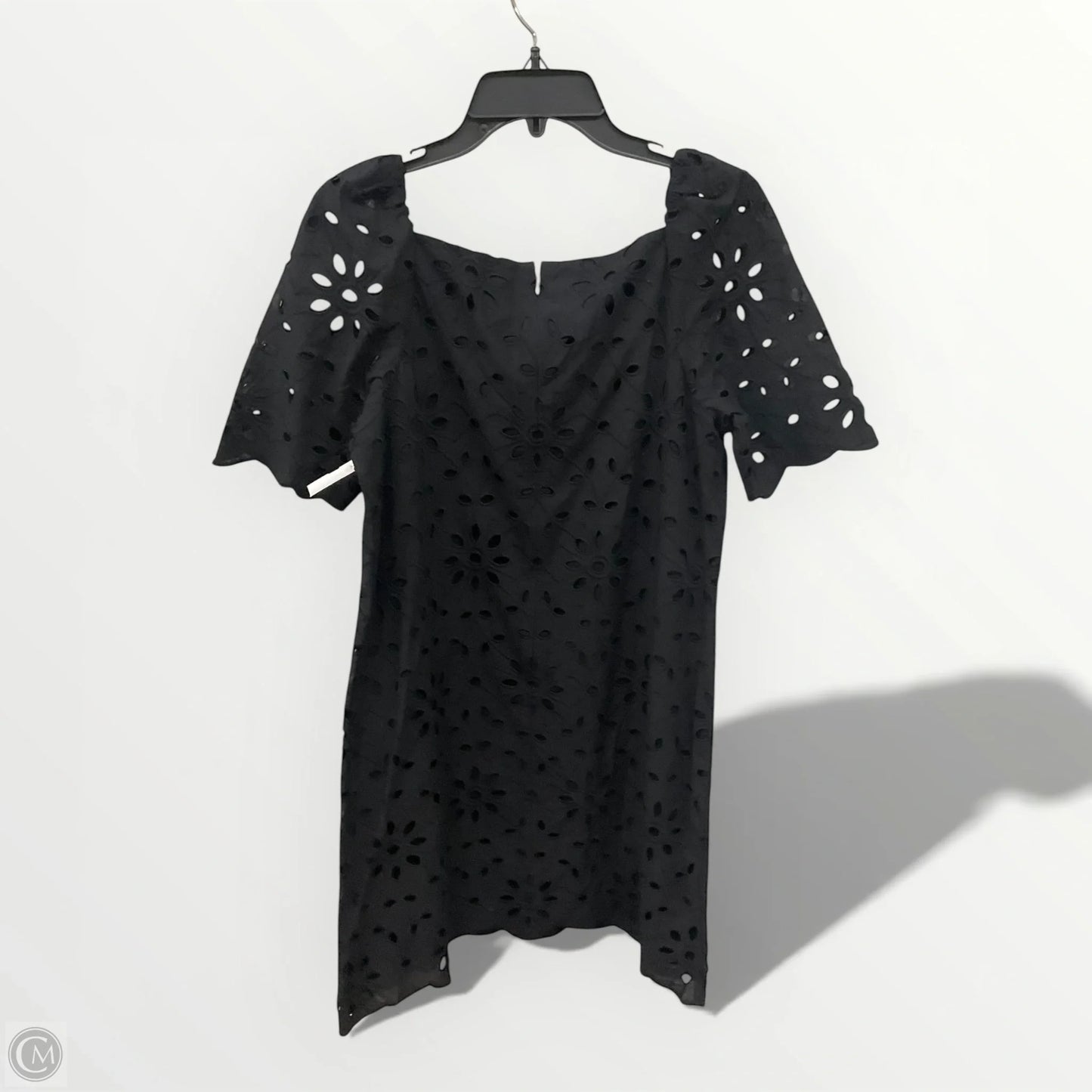 Dress Casual Midi By Ann Taylor In Black, Size: M