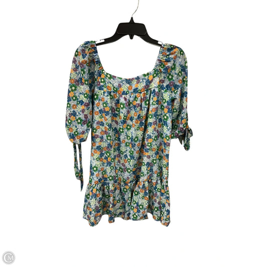 Dress Casual Midi By Shore In Blue, Size: S
