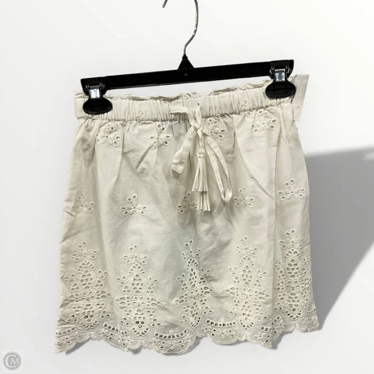 Skirt Mini & Short By Shore In White, Size: 2