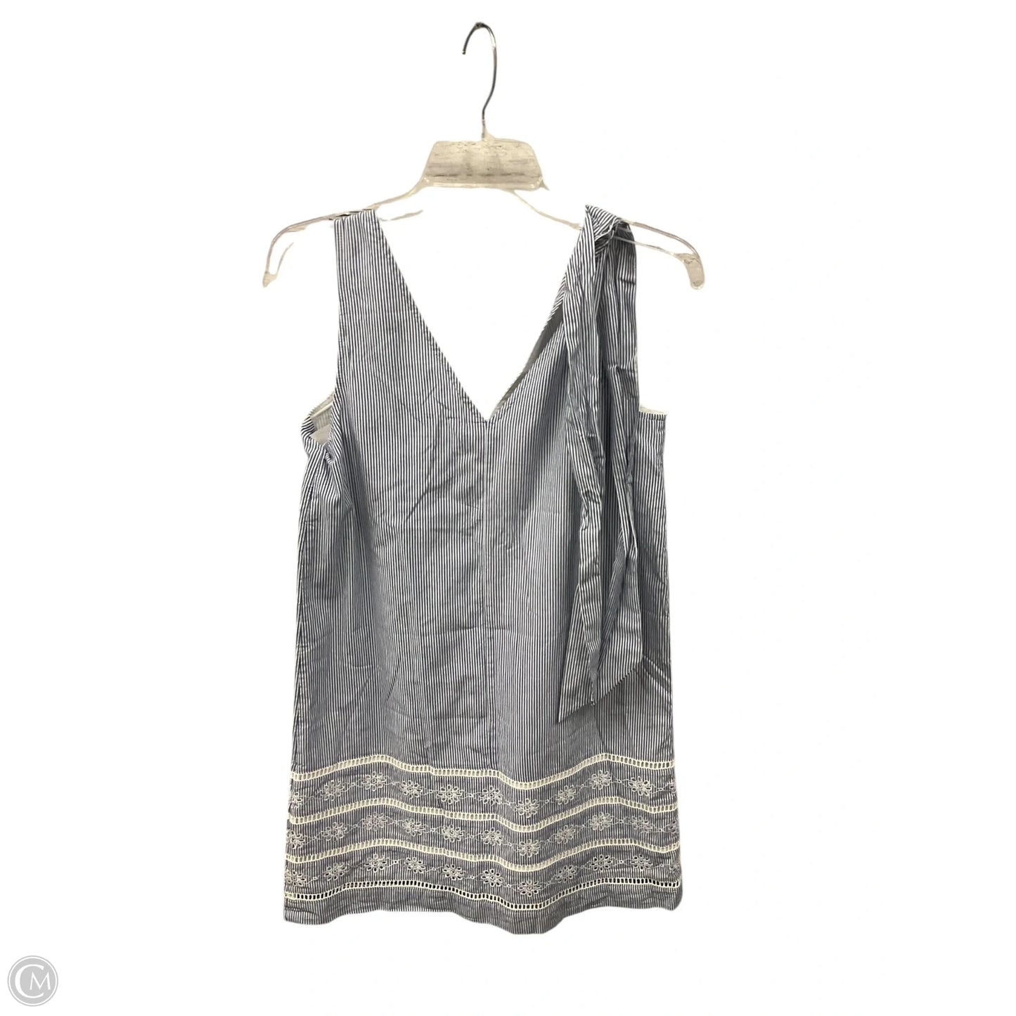 Dress Casual Midi By Vineyard Vines In Blue, Size: Xs