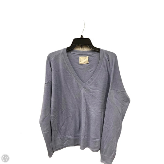 Top Long Sleeve By Lucky Brand In Blue, Size: L