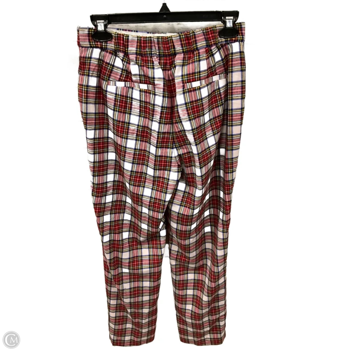 Pants Lounge By J. Crew In Plaid Pattern, Size: 4