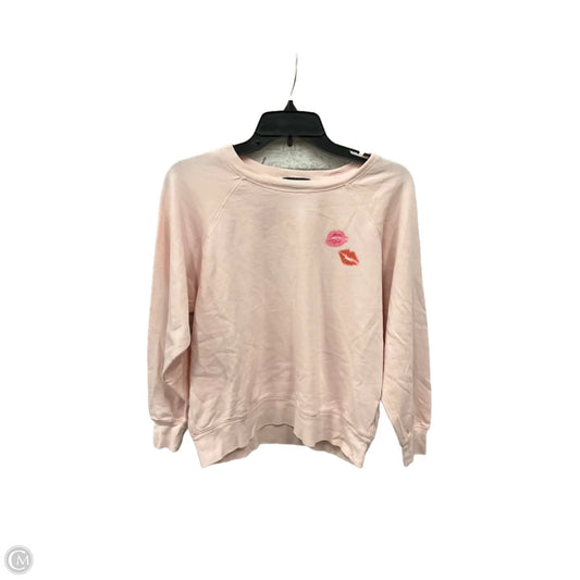 Top Long Sleeve By J. Crew In Pink, Size: Xs