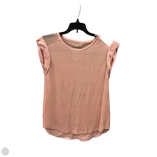 Top Short Sleeve By Rebecca Taylor In Pink, Size: Xs