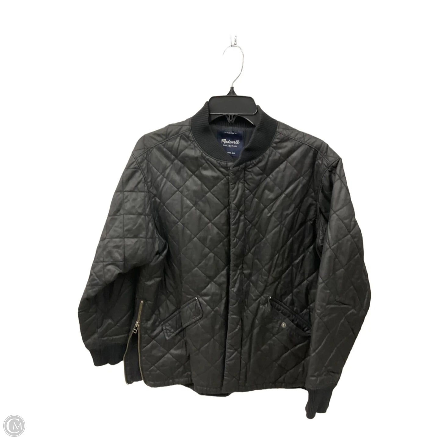 Jacket Moto By Madewell In Black, Size: M