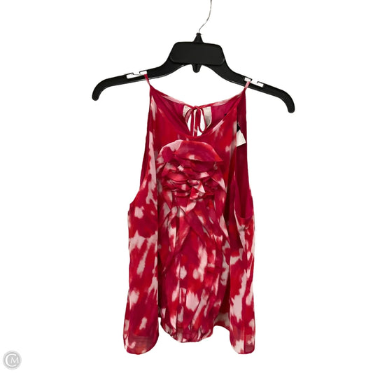Top Sleeveless By Ann Taylor In Pink, Size: Mp