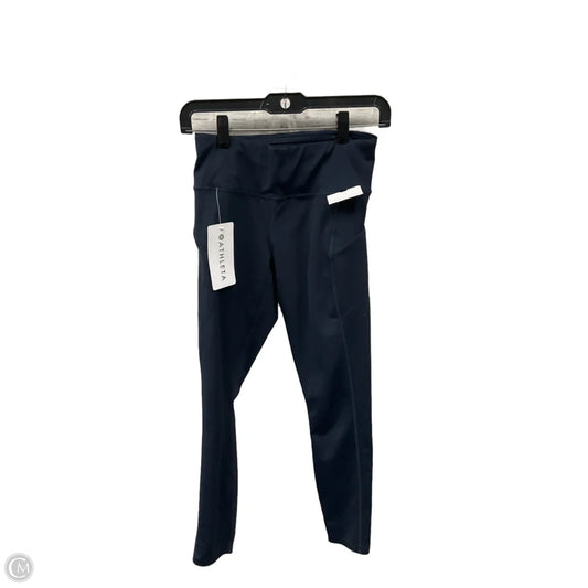 Athletic Leggings By Athleta In Navy, Size: Xs