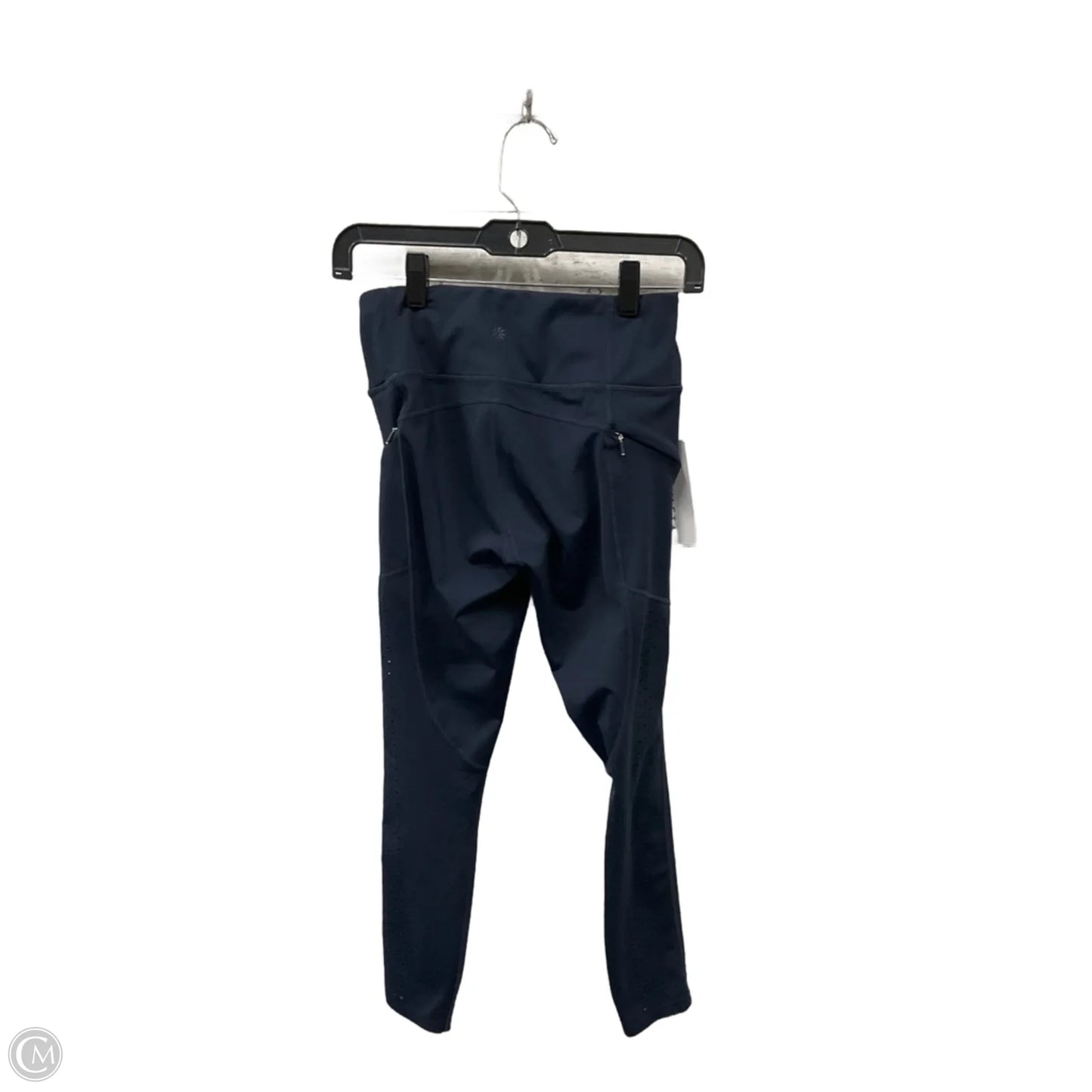 Athletic Leggings By Athleta In Navy, Size: Xs