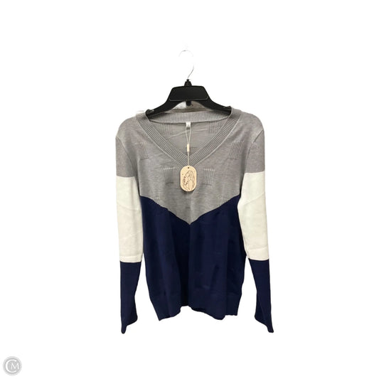 Sweater By Clothes Mentor In Multi-colored, Size: L
