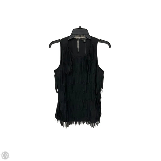 Top Sleeveless By Ann Taylor In Black, Size: S