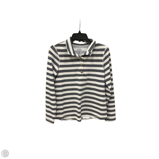 Top Long Sleeve By Croft And Barrow In Striped Pattern, Size: Xsp