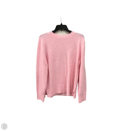 Sweater By J. Crew In Pink, Size: Xl