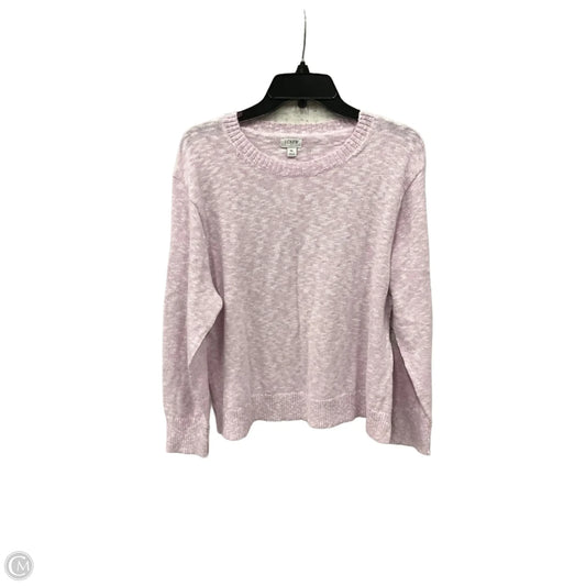 Sweater By J. Crew In Pink, Size: L