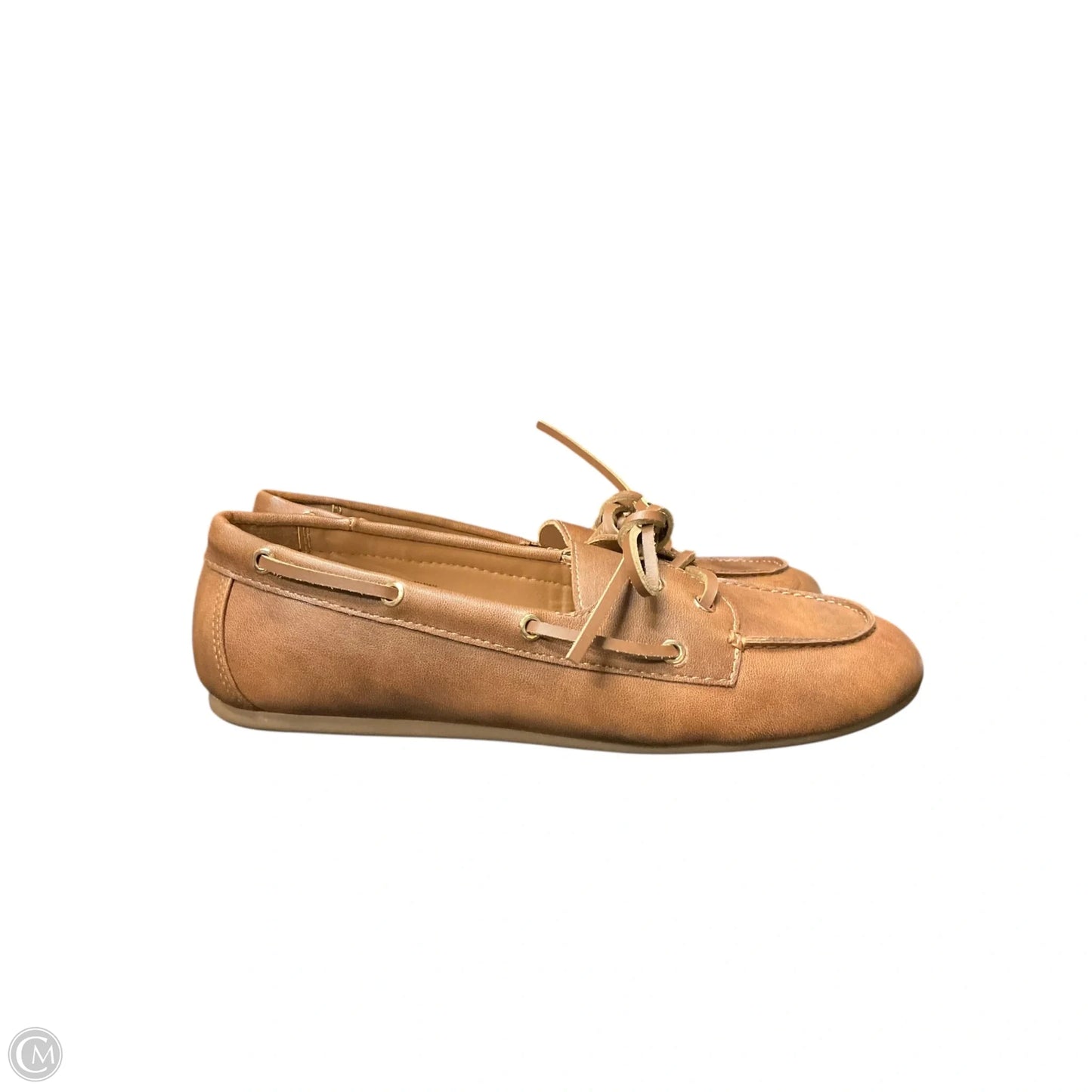 Shoes Flats By Time And Tru In Brown, Size: 9.5