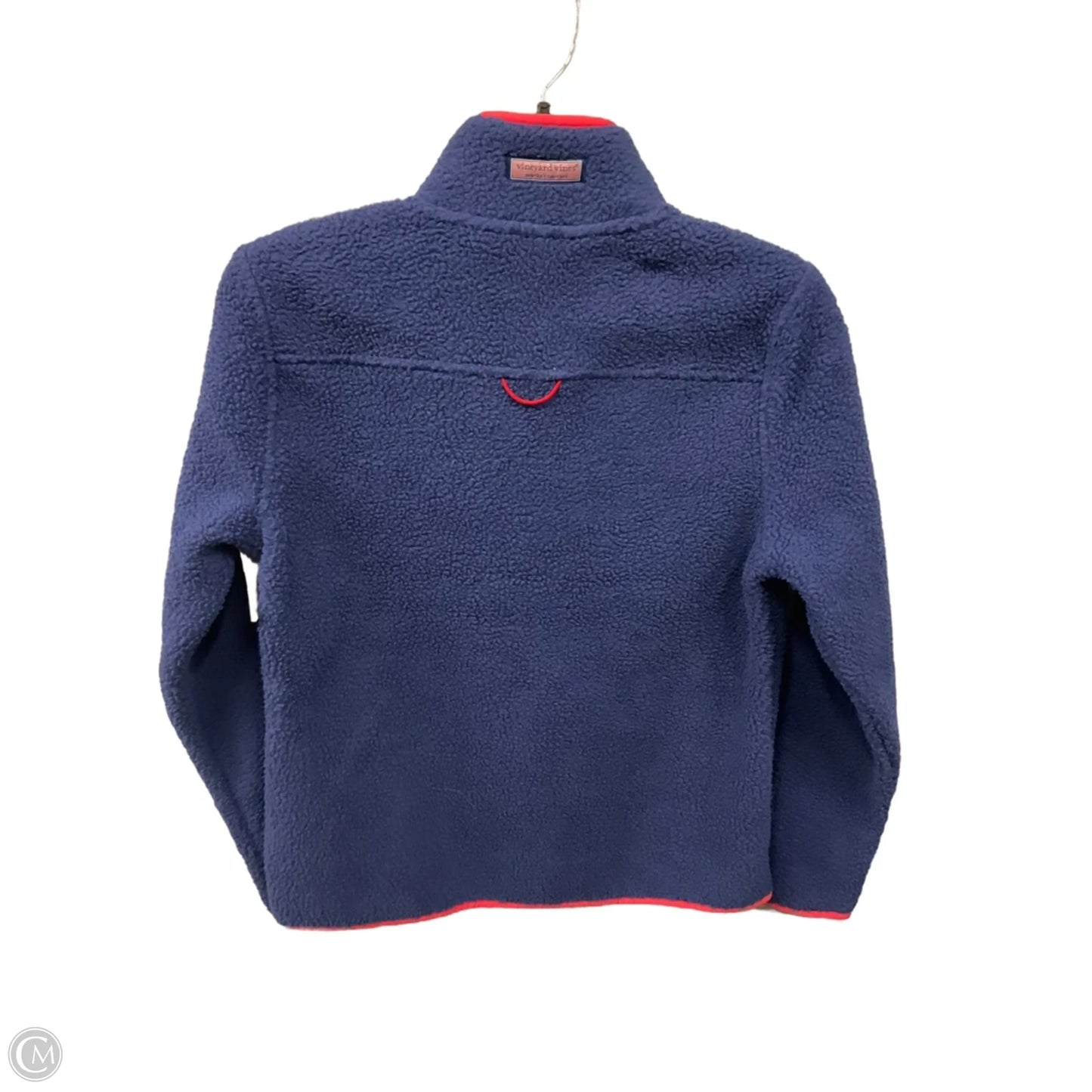 Sweatshirt Collar By Vineyard Vines In Blue, Size: Xxs