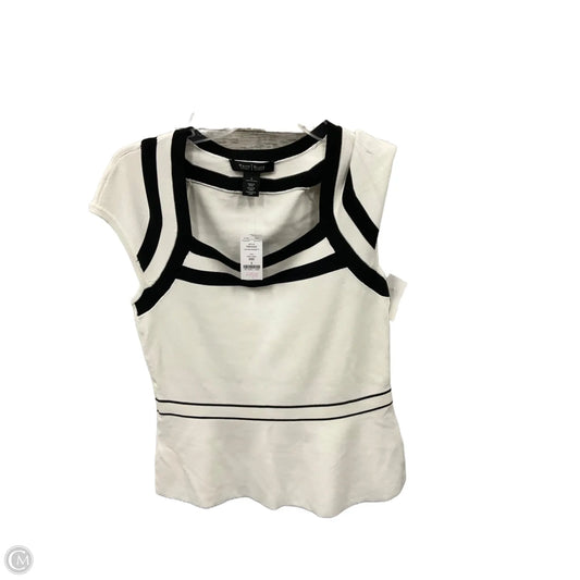 Top Short Sleeve By White House Black Market In White, Size: S