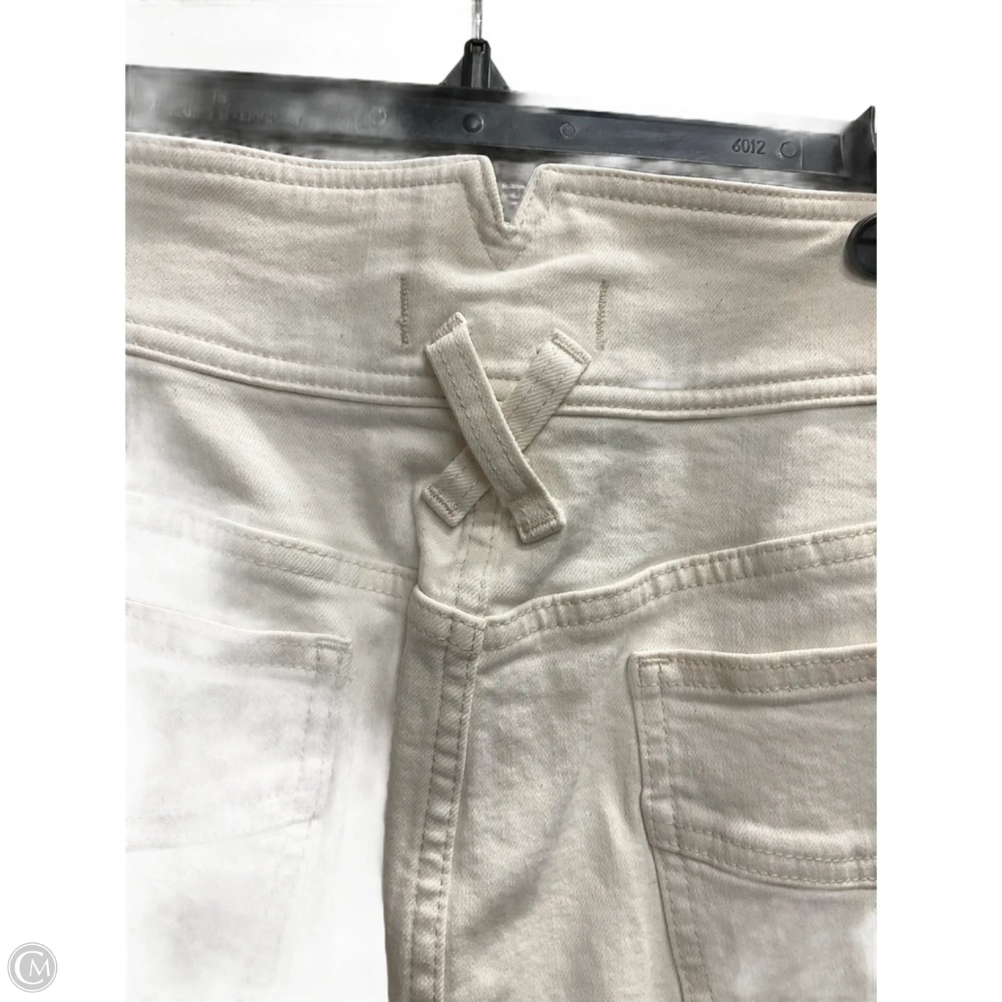 Skirt Maxi By Madewell In Cream Denim, Size: 8