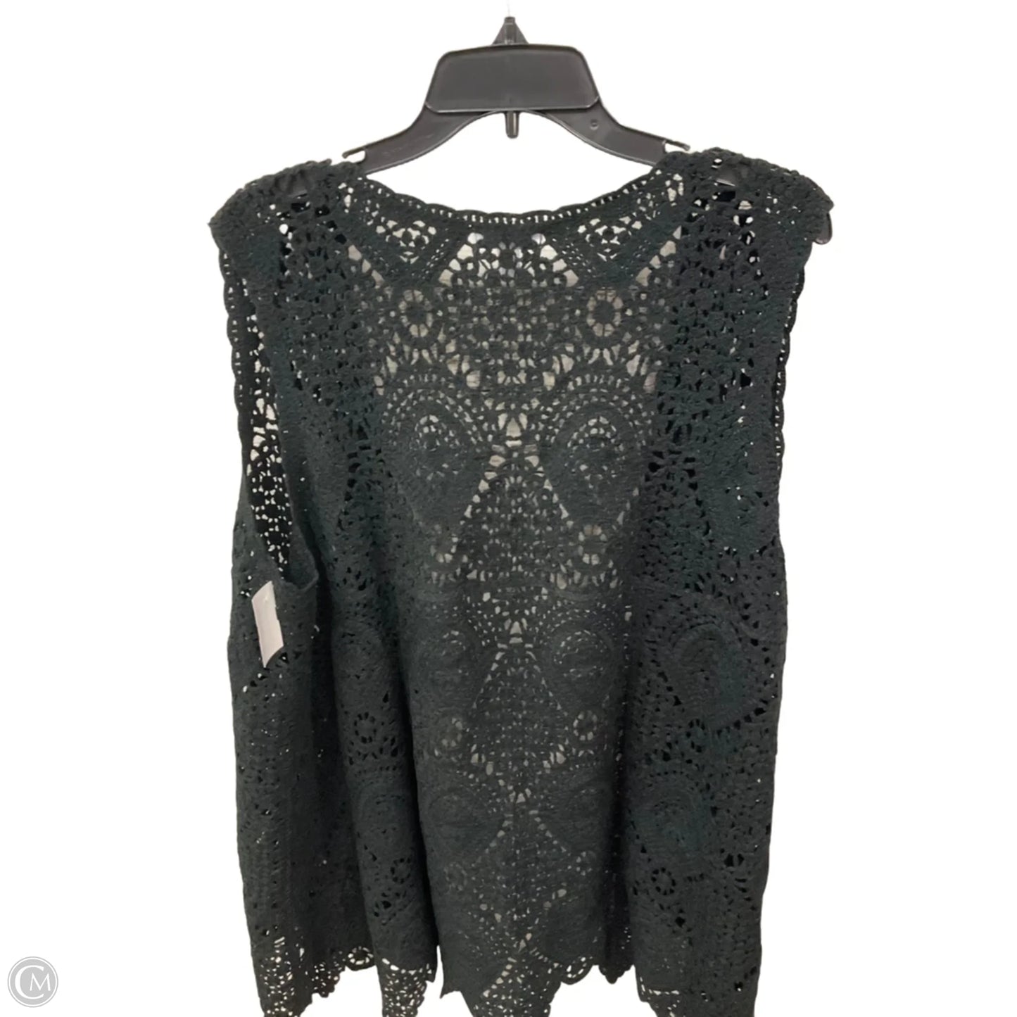 Cardigan By Passport In Black, Size: Xl