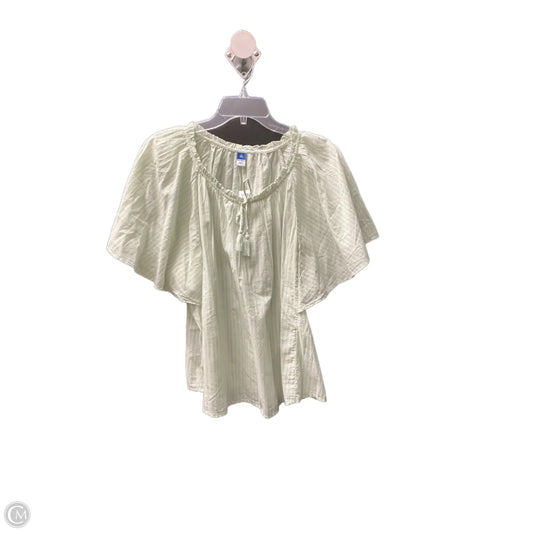 Top Short Sleeve By Old Navy In Green, Size: Xxl