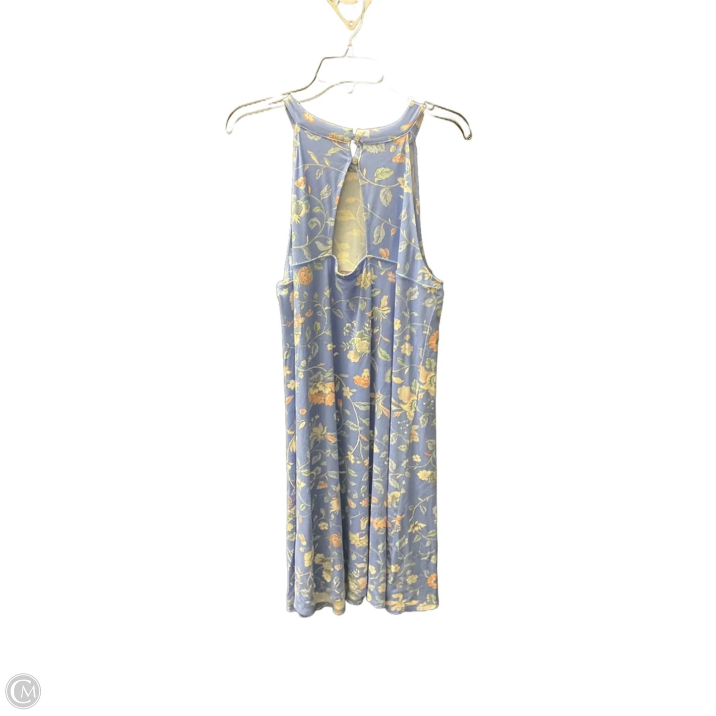 Dress Casual Maxi By Loft In Blue, Size: Xxl