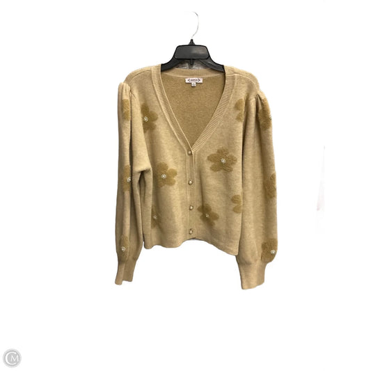 Sweater Cardigan By Sonoma In Tan, Size: Xl