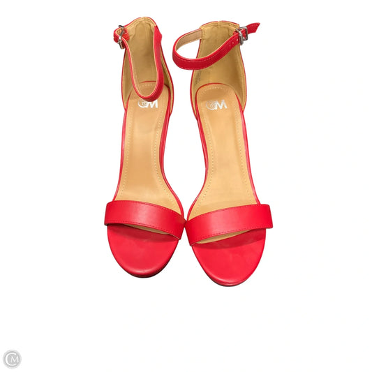 Shoes Heels Stiletto By Cm Signatures In Red, Size: 9