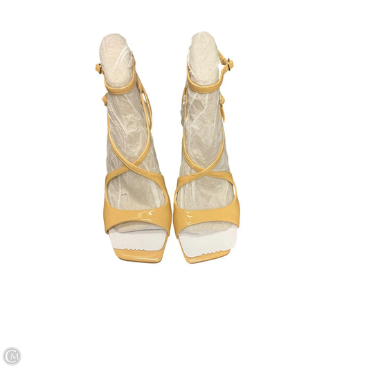 Shoes Heels Stiletto By Clothes Mentor In Tan, Size: 9