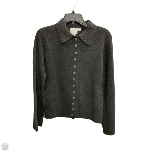 Sweater Cardigan By J. Crew In Grey, Size: S