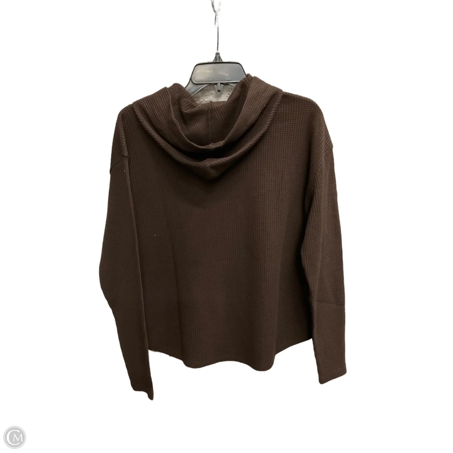 Sweatshirt Hoodie By Zella In Brown, Size: S