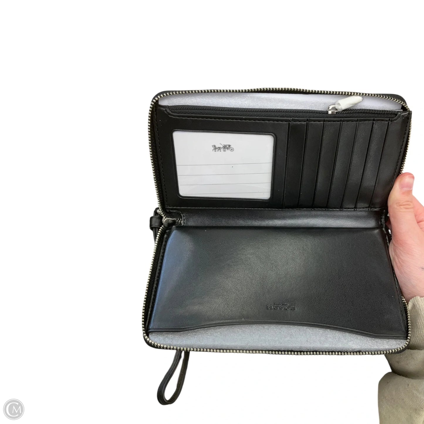 Wristlet Designer By Coach, Size: Medium