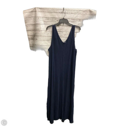 Dress Casual Maxi By C And C In Navy, Size: L