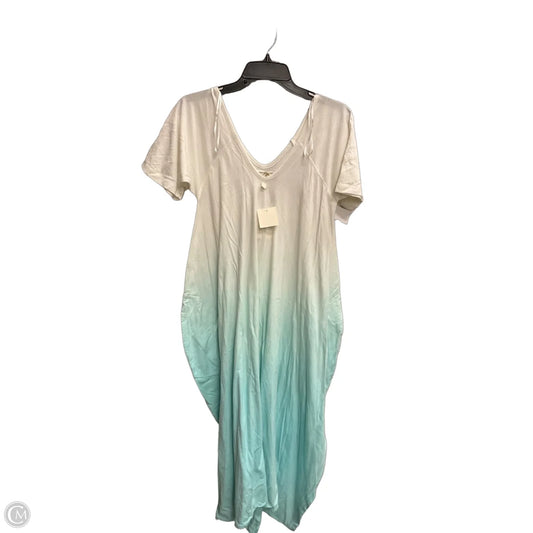 Dress Casual Maxi By World Market In Blue & White, Size: M