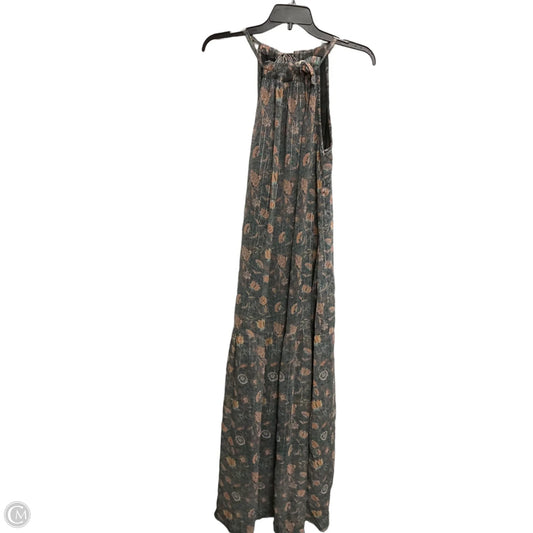 Dress Casual Maxi By World Market In Grey, Size: L
