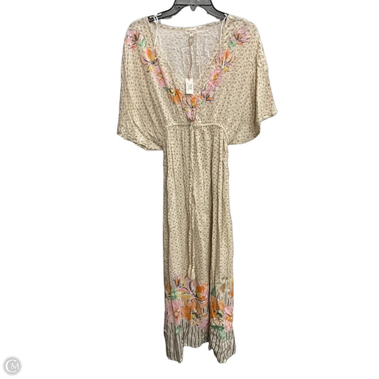 Dress Casual Maxi By World Market In Tan, Size: S