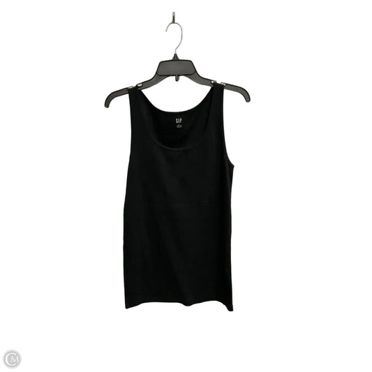 Tank Top By Gap In Black, Size: L