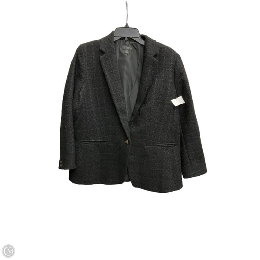 Blazer By Ann Taylor In Black, Size: Xlp