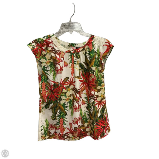 Top Sleeveless By Talbots In Tropical Print, Size: Sp