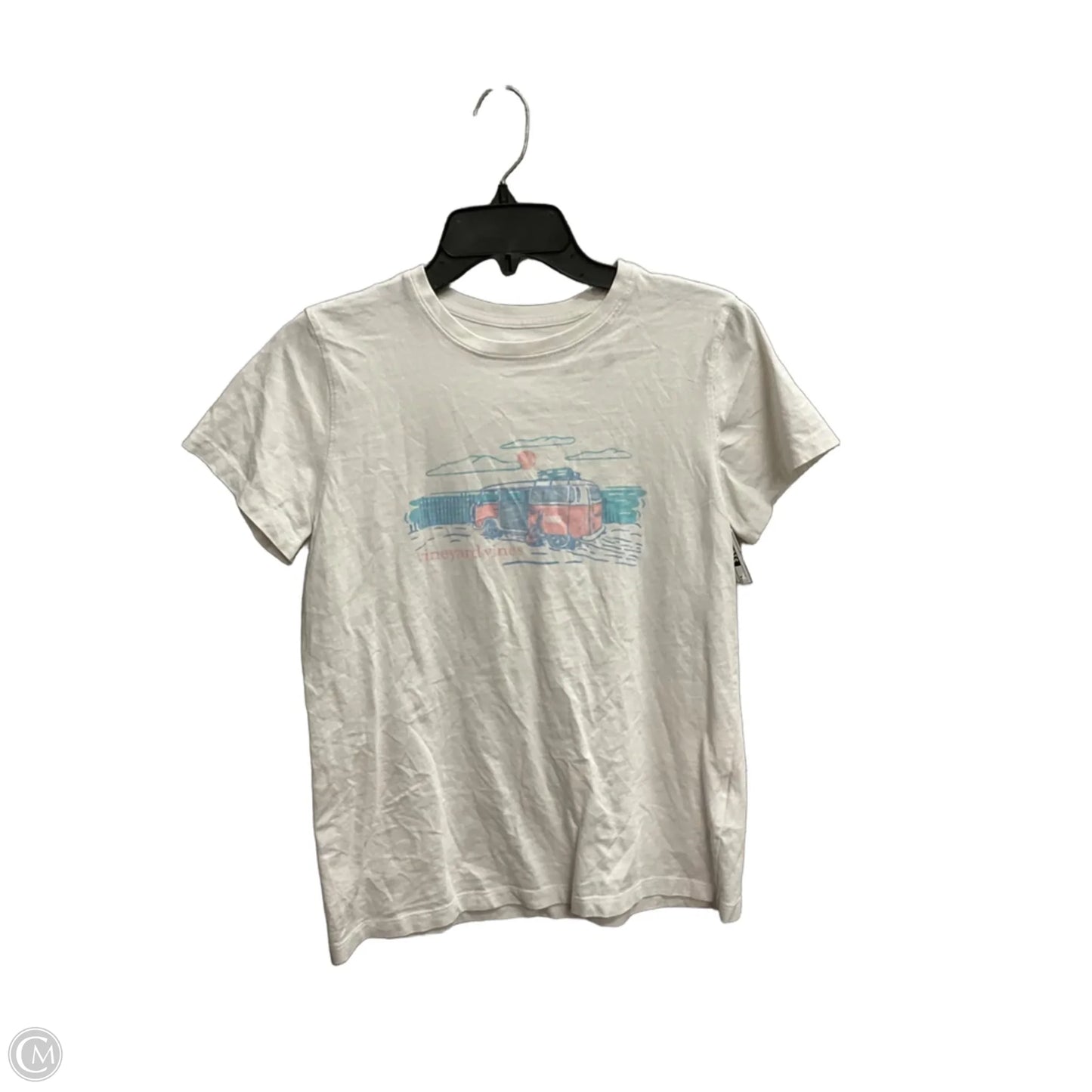 Top Short Sleeve Basic By Vineyard Vines In White, Size: S