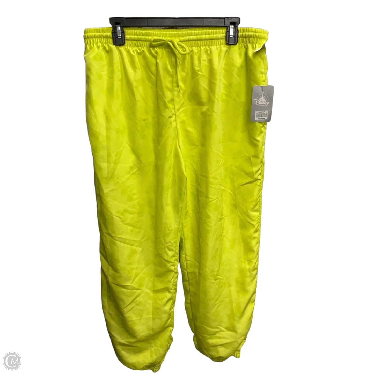 Athletic Pants By Disney In Yellow, Size: Xl