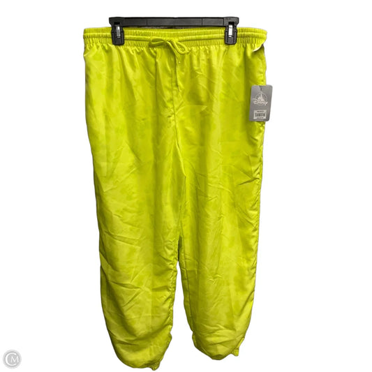 Athletic Pants By Disney In Yellow, Size: Xl