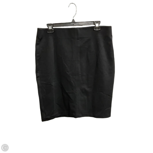 Skirt Midi By Roz And Ali In Black, Size: 12