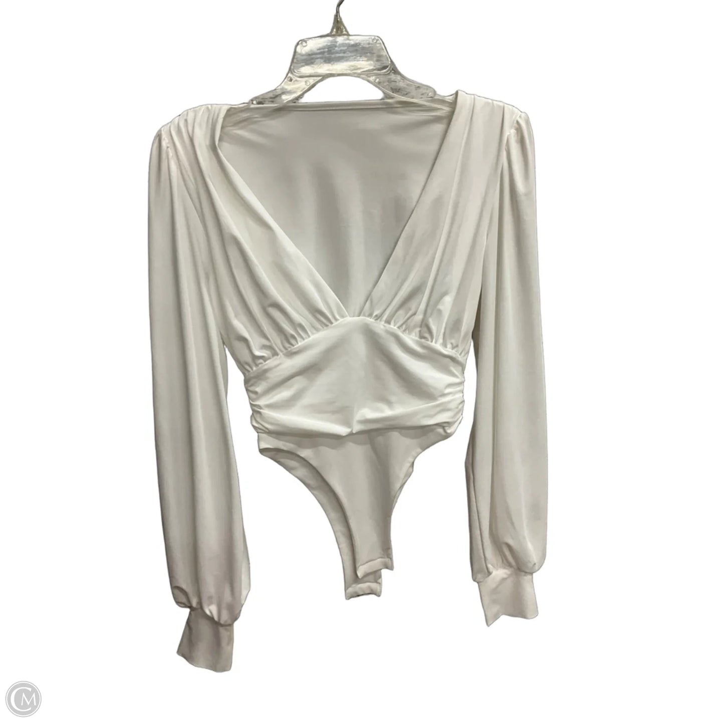 Bodysuit By Commense In White, Size: M
