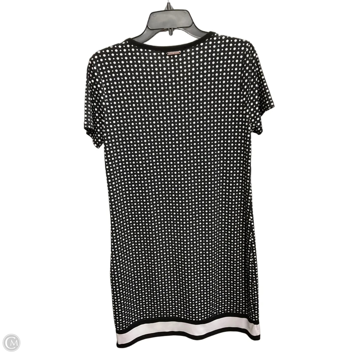 Dress Casual Midi By Michael By Michael Kors In Black & White, Size: M